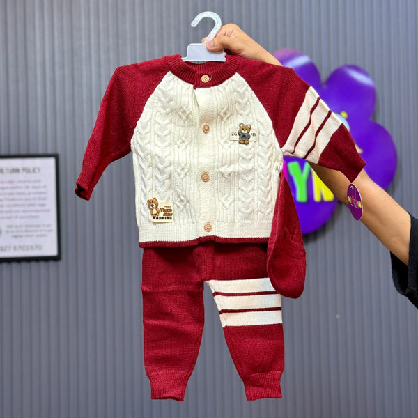Imported türkish Woolen 3 pc set