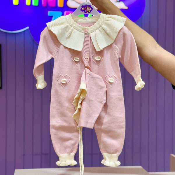 Imported Türkish soft Woolen Romper