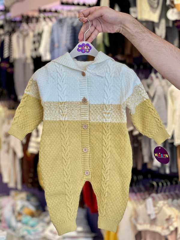 Imported Türkish soft Woolen hoodie Romper