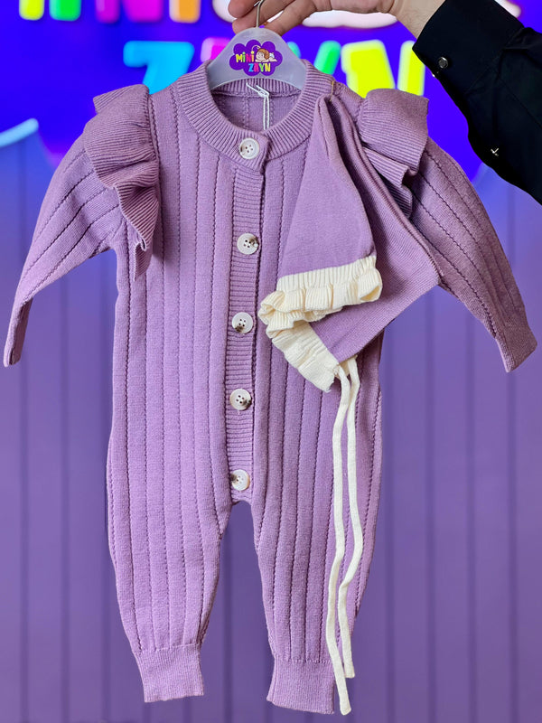Imported Türkish soft Woolen Romper