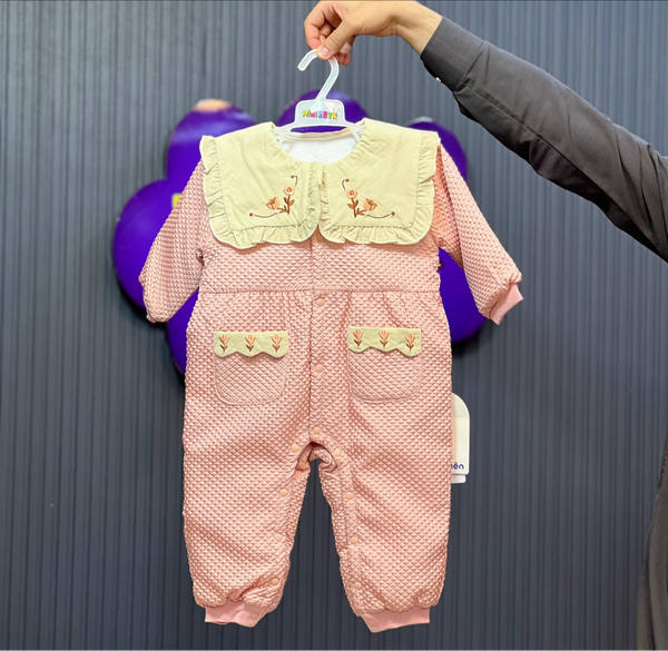 Quilted Flower Romper(Bubumen )