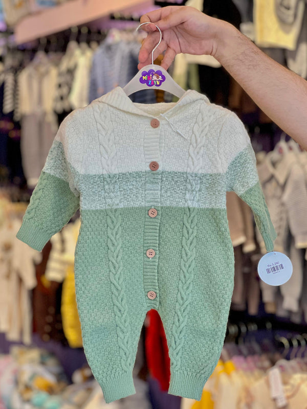Imported Türkish soft Woolen hoodie Romper