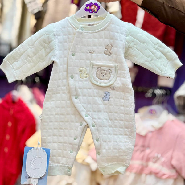 Imported winter Romper green