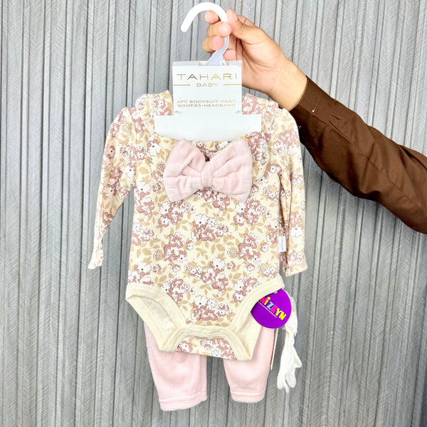 Imported Bodysuit With Trouser +socks+headband