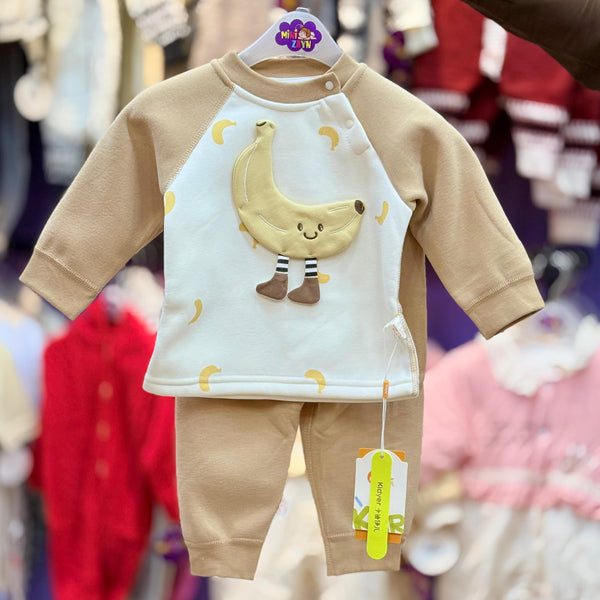 Türkish style imported inner fleece warm stuff 2 pcs set