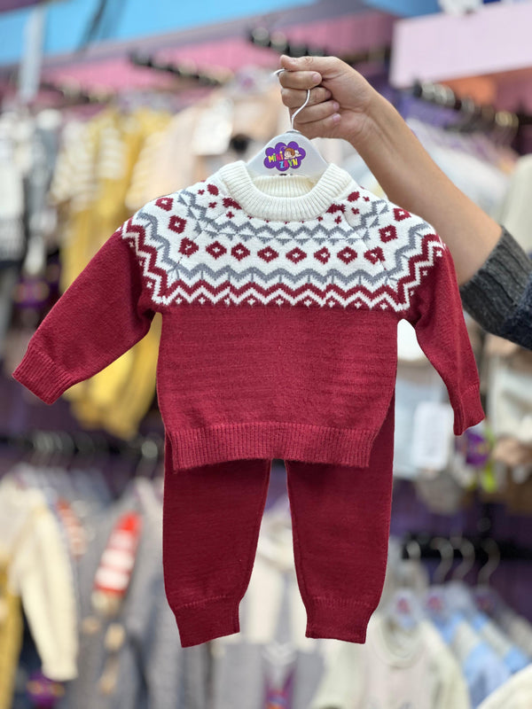 Imported türkish Woolen 2 pc set