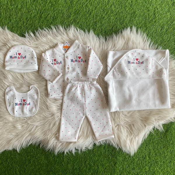5 PC winter fleece set