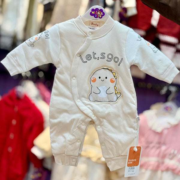 Imported Turkish Style winter Quilted Romper