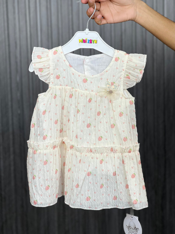 Imported soft Cotton Frock