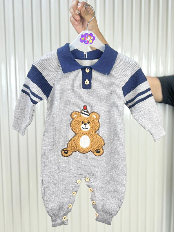Imported Türkish soft Woolen Romper
