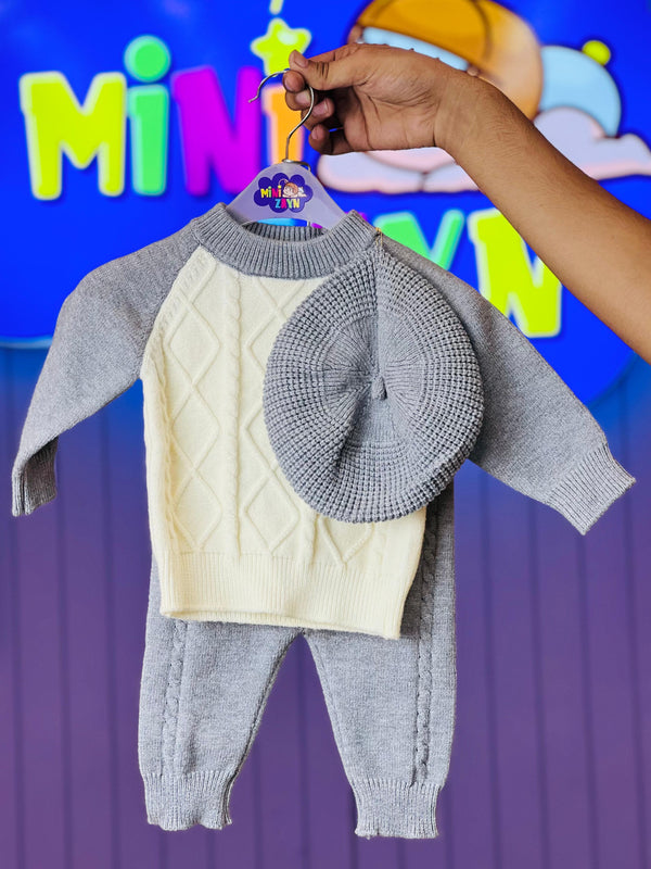 Imported türkish Woolen 3 pc set
