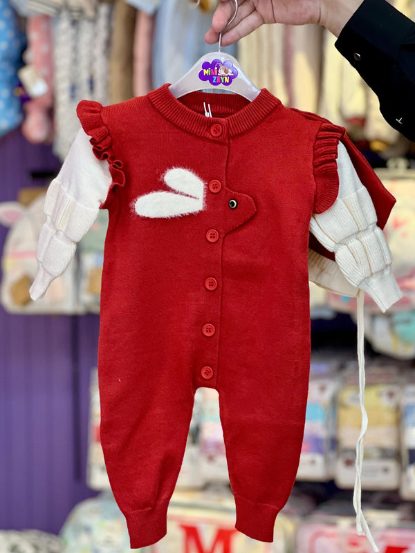 Imported Türkish soft Woolen Romper