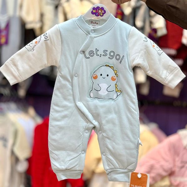 Imported Turkish Style winter Quilted Romper