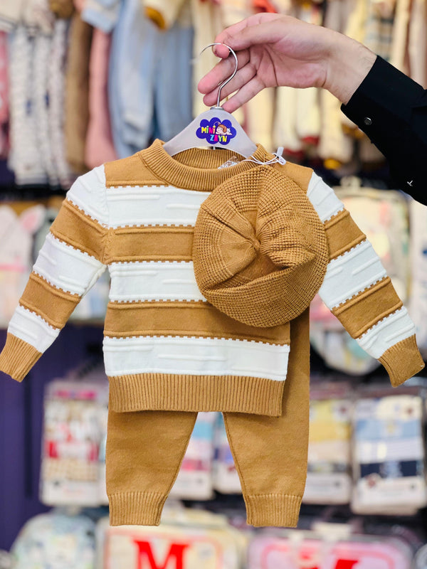Imported türkish Woolen 3 pc set