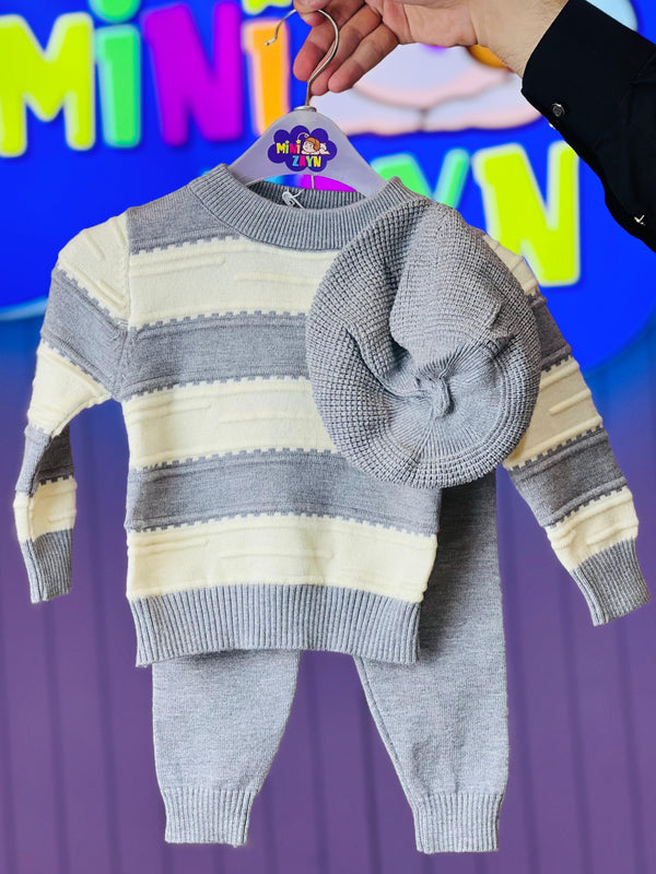 Imported türkish Woolen 3 pc set