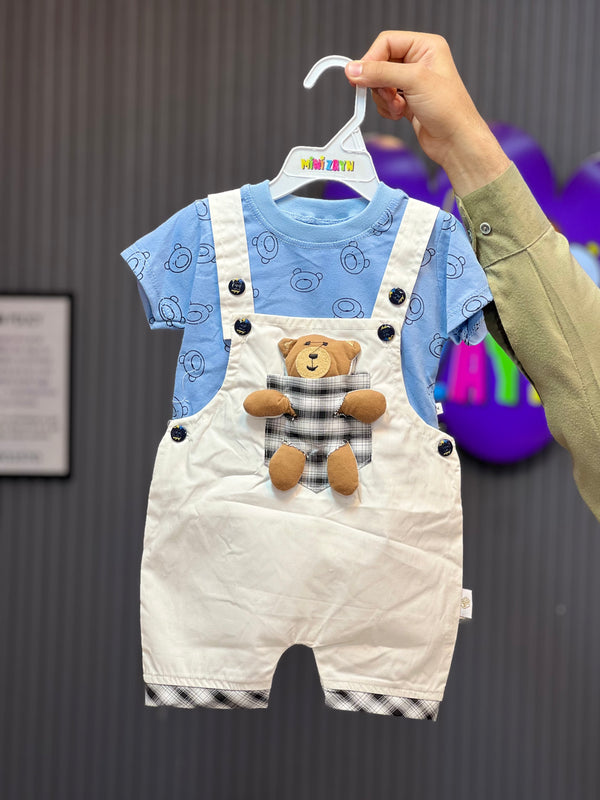 Imported Dungaree Romper