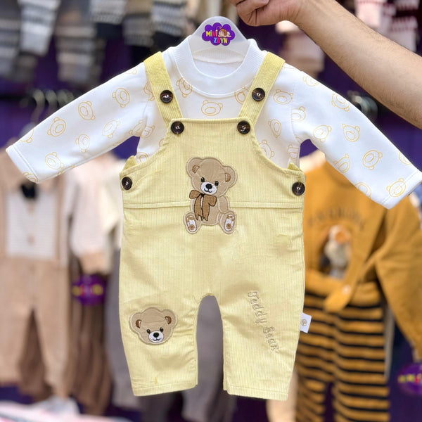 Türkish Style Velvet dungaree romper