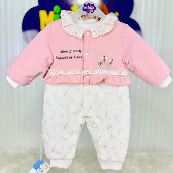 Imported Turkish Style winter Quilted Romper