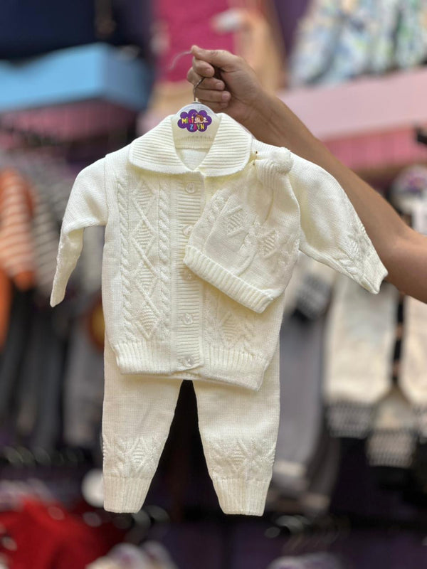 Imported türkish Woolen 3 pc set