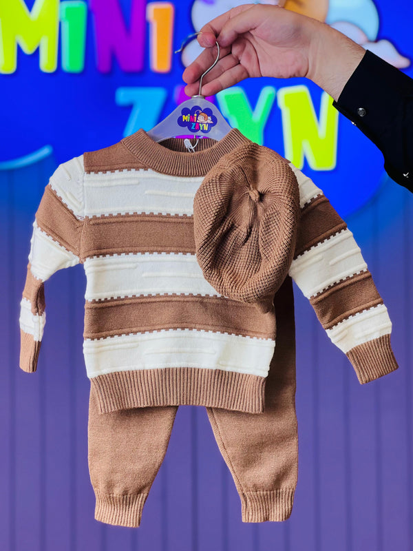 Imported türkish Woolen 3 pc set