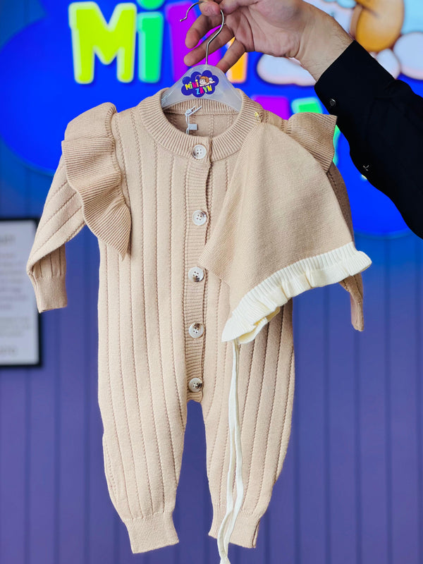 Imported Türkish soft Woolen Romper