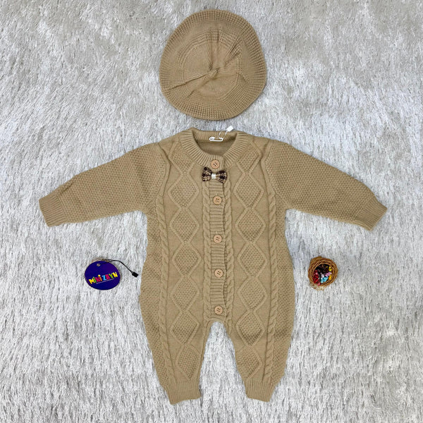 Imported Türkish soft Woolen Romper