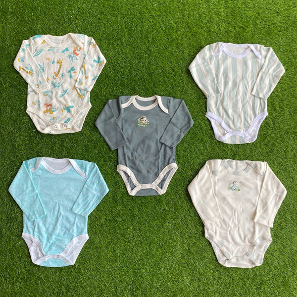Imported  Pack of 5 bodysuit