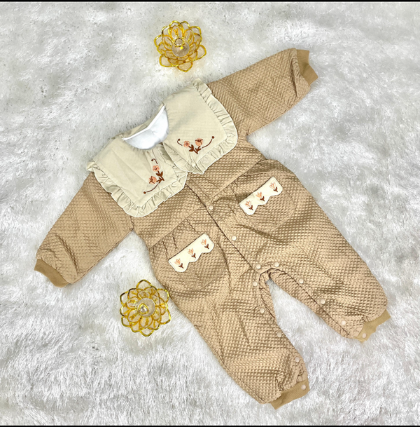 Quilted Flower Romper ( Bubumen )