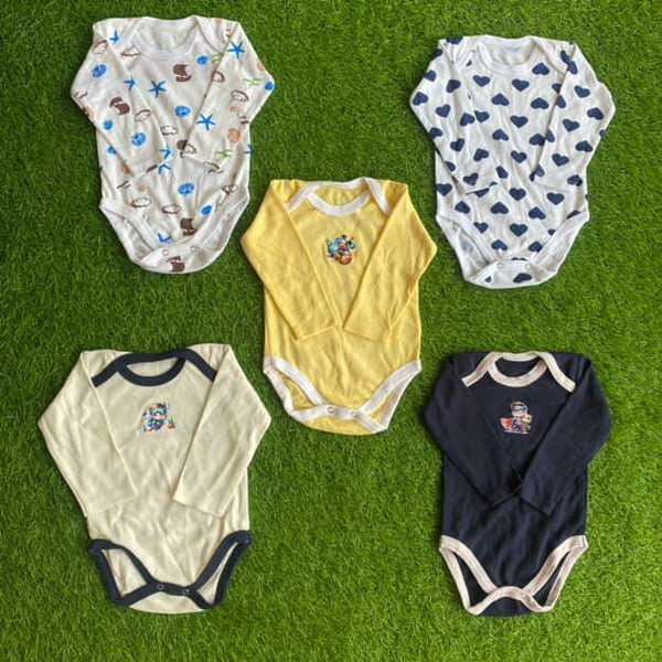 Imported  Pack of 5 bodysuit