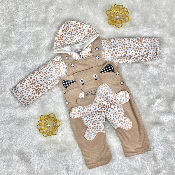 Winter Dungaree Romper