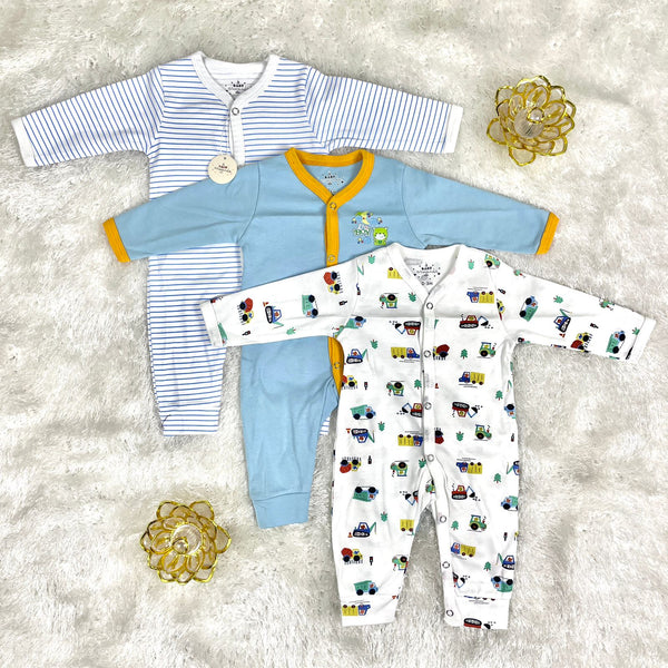 Turkish brand armanda  Pack Of 3 Romper Set