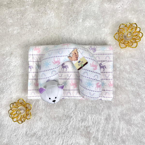 Baby Blanket With Pillow