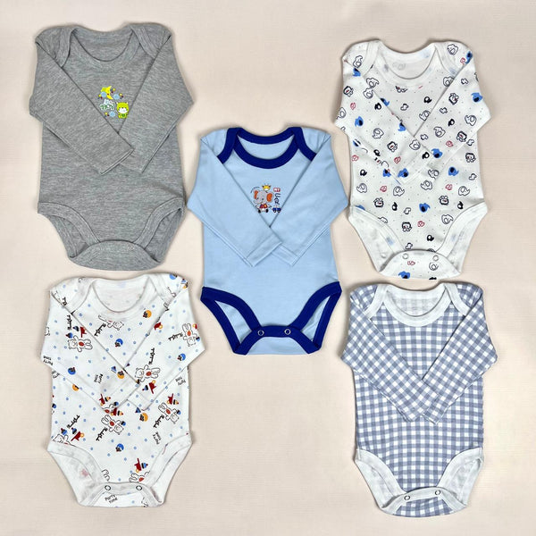 Imported  Pack of 5 bodysuit