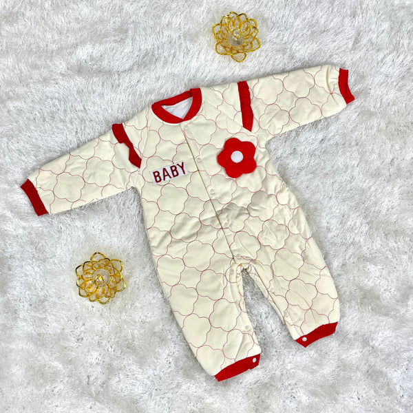 Quilted Baby Romper