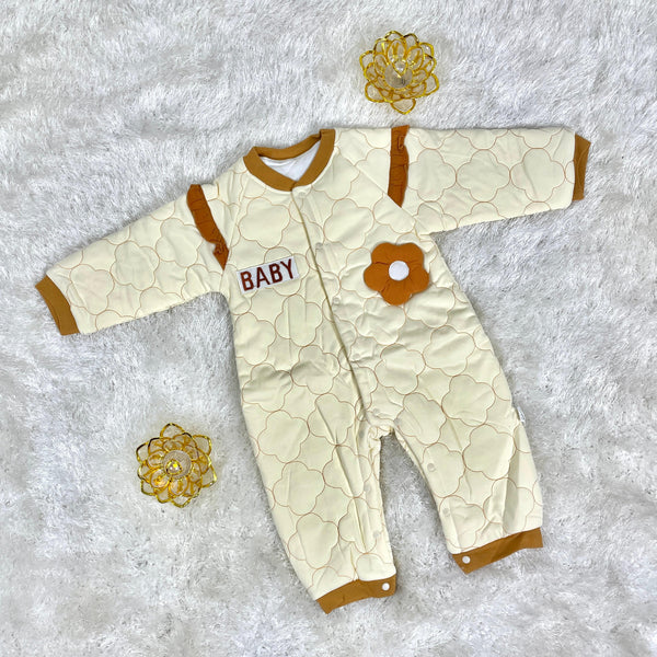 Quilted Baby Romper