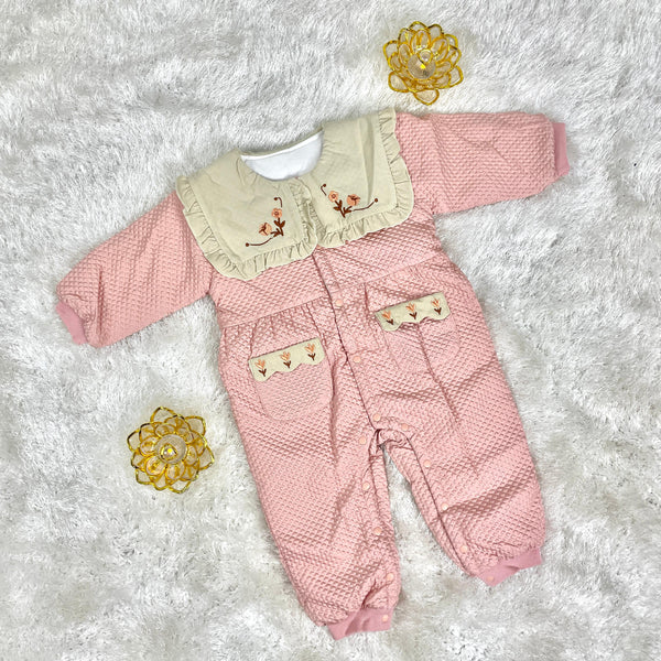 Quilted Flower Romper(Bubumen )