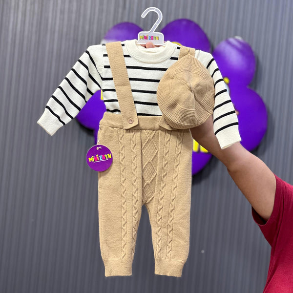 Türkish soft Woolen Duangree romper