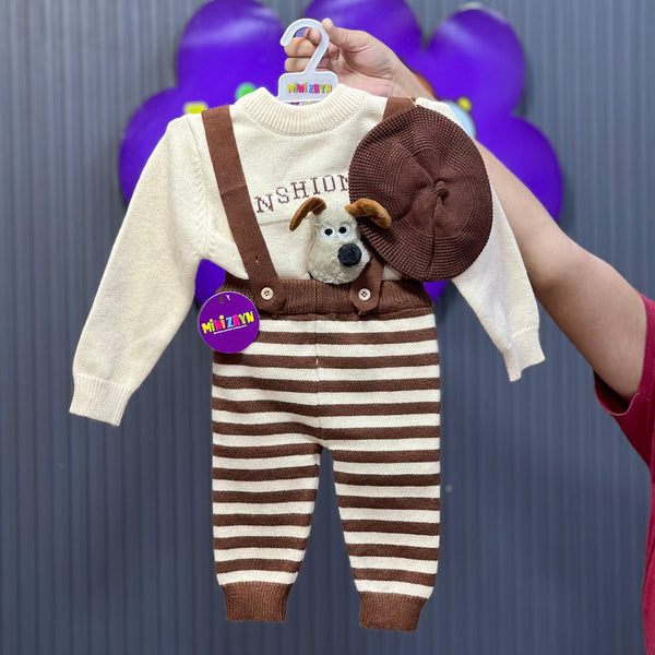 Türkish soft Woolen Duangree Romper