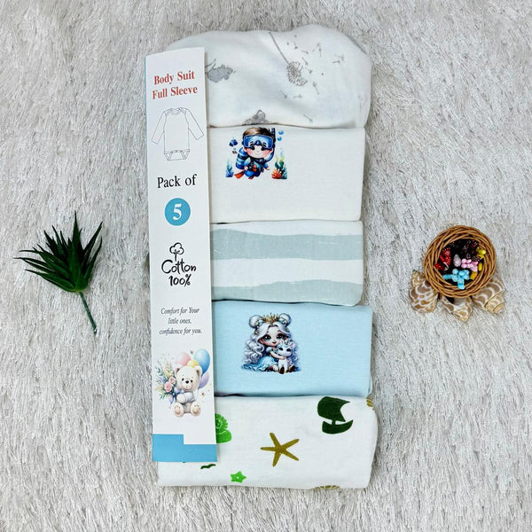 Imported  Pack of 5 bodysuit