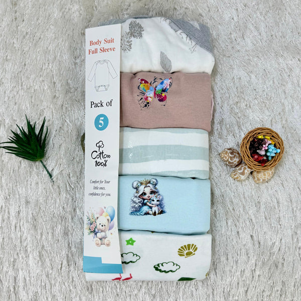 Imported  Pack of 5 bodysuit