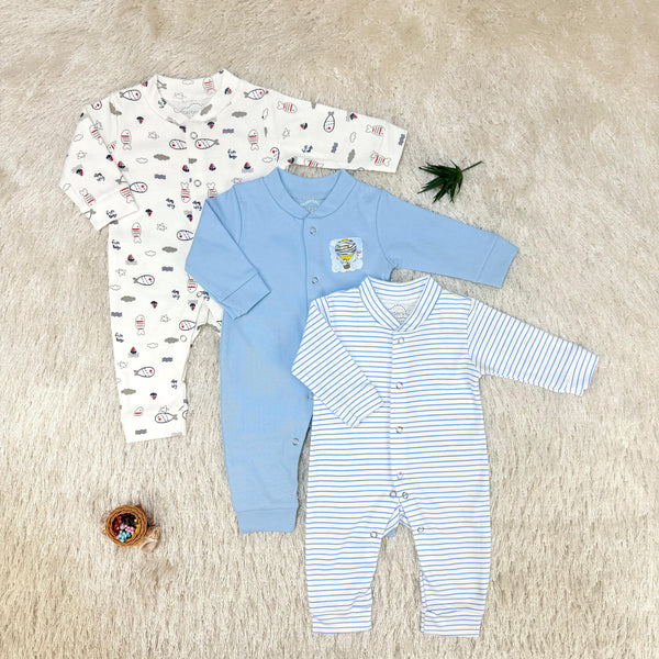 Imported Pack Of 3 Romper Set