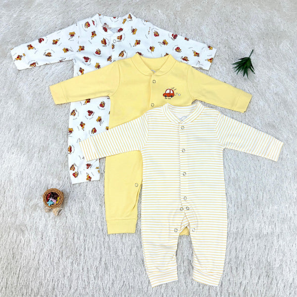 Imported Pack Of 3 Romper Set