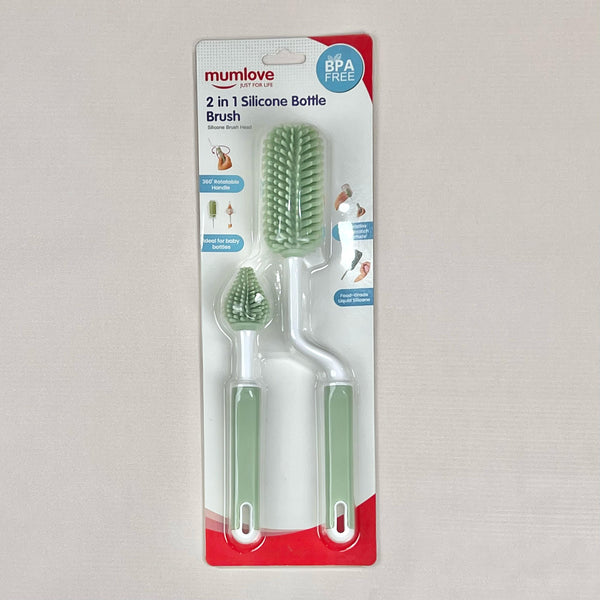 Silicone bottle brush