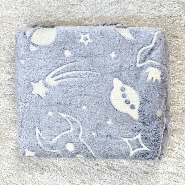 Imported Fur Baby AC Blanket shawl/ GREY