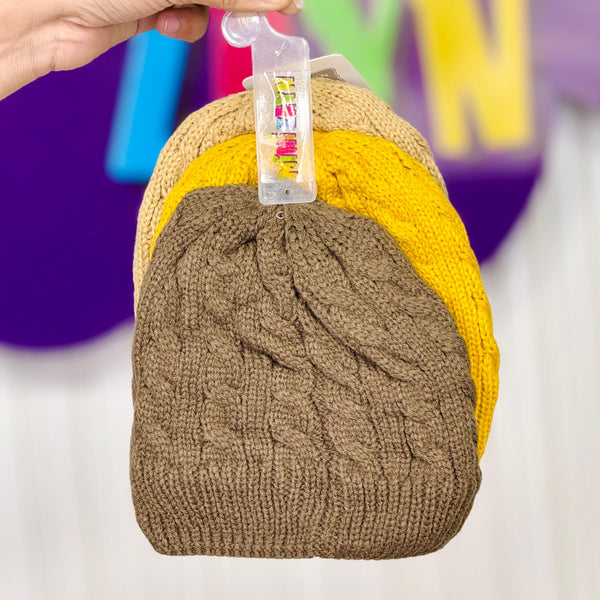 Hudson brand Pack of 3 Woolen caps