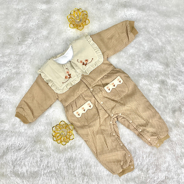 Quilted Flower Romper ( Bubumen )