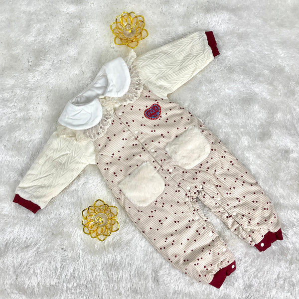 Quilted Heart Romper( Bubumen)