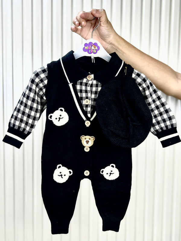 Imported Türkish soft Woolen Romper