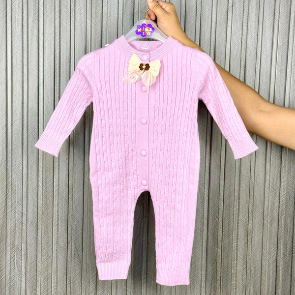 Imported Türkish soft Woolen Romper