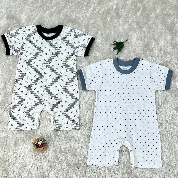 Imported pack of 2 Half romper set